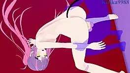 Tokoyami Towa And Yozora Mel Intense Sex