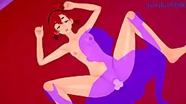 सुलेत्ता मर्करी और रेनी कोस्टा 3डी हेंटाई में वाइल्ड हो गए... डैम!