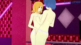 Kusuha Mizuha Cagalli Yula Athha Chitose Kisaragi and Nine engage in intense lesbian play in Super Robot Wars Alpha V and Mobile Suit Gundam Seed hentai