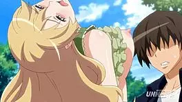 Hentai: Friends Couldn't Wait To Creampie Big Tits In Public Dress With Monster Cock