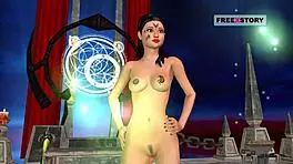 indian teen girl in sexy cartoon positions 😍