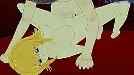 अरे, देखो कैगल्ली युला अठा और मेयरिन हॉक का वाइल्ड 3D हेंटाई सेक्स!