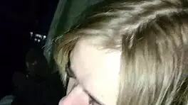 Sexy Young Girl Sucks Cock In Truck Back At City Center