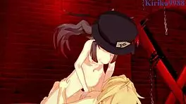 Sucrose And Hu Tao Feel Intense Pleasure With Aether.