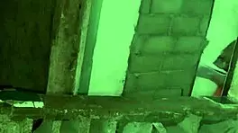 the brazilian boss supervises work, masturbates her big ass pussy bent over in pov