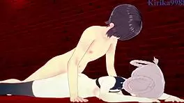 Nazuna Nanakusa has intense sex in call of the night hentai