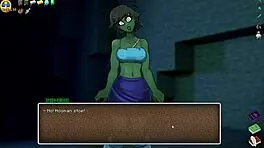 Hornycraft Parody Hentai Game Ep 48 Public Creampie