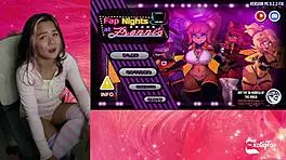 Big tiddy Chiku hunts me in Fap Nights at Frennis Hentai Game