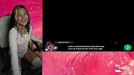 Big tiddy Chiku hunts me in Fap Nights at Frennis Hentai Game