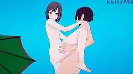 Ichika hoshino and ena shinonome engage in intense creampie sex in project sekai hentai 3d cartoon
