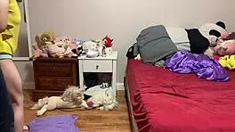 Step Daughter Tied Up by Big Cock Step Dad for Hard Canadian Assfucking