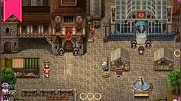 in the hentai game ceres and the contract guild the massage chair makes the petite witch cry with pleasure