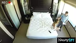 Desperate Nanny Becomes Boss Cum Slut After Getting Caught