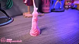 I masturbate and fuck myself with mrlsexdoll dildo, feels so good!