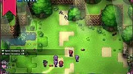 in the hentai game ceres and the contract guild the massage chair makes the petite witch cry with pleasure