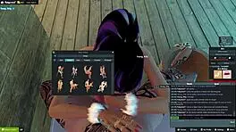 My boyfriend tears into a kawaii anime girl's butt while I'm away