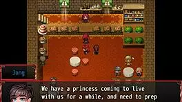 Redhead MILF Blocks Him with Giant Tits in Harem Game Ep 14