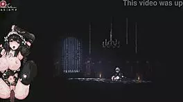 maid teen overwhelmed by orgasm in cultist prison