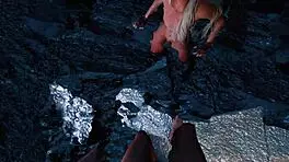 Zelda sex at hot springs 3d hentai