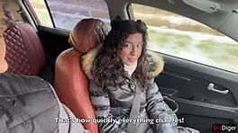 Risky car encounter with massive facial finish