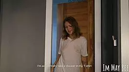 my t-shirt's wet, wanna screw right now?