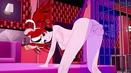 I’m obsessed with Hakos Baelz and Nanashi Mumei’s intense 3D hentai sex!