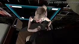 fucked a game character in 3d hentai animation with big tits and ass