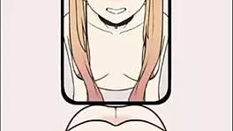 Girl in the Wall Ep 2! Curvy 3D Anime Babe Takes Monster Cock Creampie