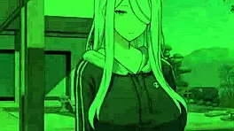 Summer Clover Harem Hentai Ep 6: Big Blonde Step Sister Rides My Giant Cock At Night