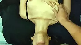 Hot Babe Enjoys Anal Creampie Close-Up