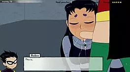 Jinx and Blackfire's Fun Time in 18Titans Part 25