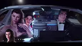 touching stepmom in front of boyfriend in 3d hentai