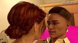 Beautiful Young 18+ Babe Gets Tight Hairy Pussy Licked and Fucked in College Dorm