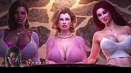 yo, stepmother and step aunty getting wild at the bar in 3d hentai! 😜
