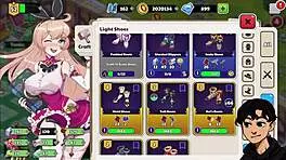 Waifu shop domination with massage and sex toys!