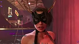 Horny stepmom caught fucking stepson in public threesome. Emotional hentai adventure in Santa County.