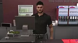 Damn! Horny Stepsister Sucks Me Off During Movie Night in 3D Hentai