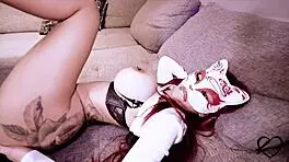 Petite Masked Indonesian With Huge Boobs Pussy Fucked by Jason Luv