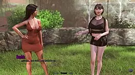 big ass stepsister tries anal sex for the first time with her stepbrother in this 3d hentai animated porn from life in santa county