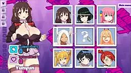 Cute rumi in hentai game sucks huge monster cock bunny outfit.