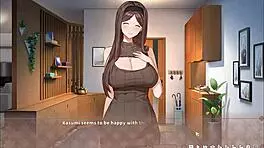 yo, summer clover hentai game ep 10, cum twice on cute brunette face! 😜