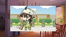 Summer clover dominates with bdsm session and footjob in harem game.