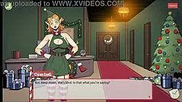 claus secret surprise xmas hentai game ep 2, christmas factory now making sextoy