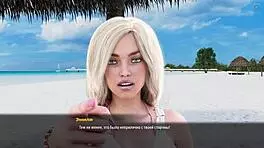 Just hanging out with a milf friend in public, watching her take a monster cock. Sunville part 8 is wild!