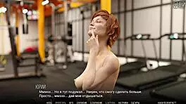 friend at university gives blowjob in anime game part 20