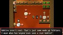 In this hentai game episode, the gym workout exposes her pussy in the harem world.