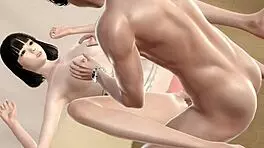 Is that young Japanese girl fucking her boyfriend in the motel?