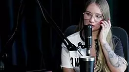 beautiful blonde naty varga turns hot sex videos after modeling with sheer red lingerie