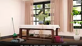 friend at university gives blowjob in anime game part 20