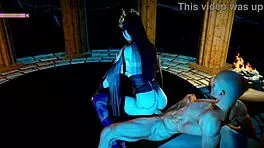 Cao Ying Takes Big Cock in Wild 3D Animation Scene